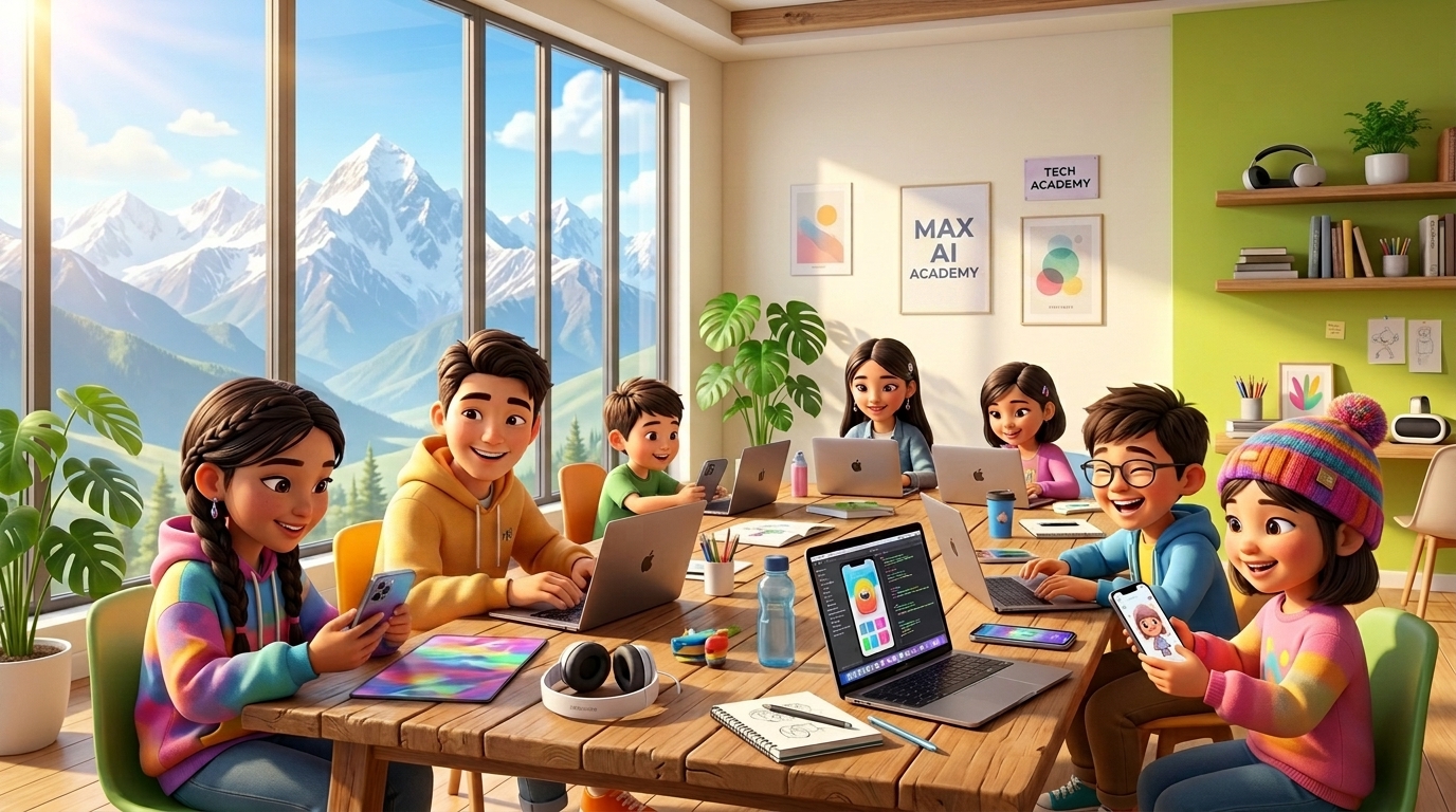 Max AI Academy Kazakh Students
